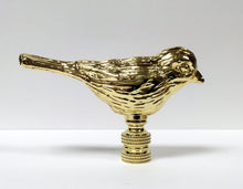 Load image into Gallery viewer, SPARROW Lamp Finial-Antique Brass or Polished Brass Finish, Highly detailed metal casting (1-Pc.)