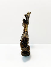 Load image into Gallery viewer, DEER Lamp Finial-Polished Brass or Antique Brass Finish, Highly detailed metal casting (1Pc.)