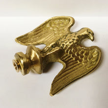 Load image into Gallery viewer, EAGLE Solid Cast Brass Lamp Finial, Heavy and Detailed w/Dual Threads