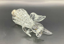Load image into Gallery viewer, Holiday-Christmas Lamp Finial, Clear GLASS ANGEL-Polished Nickel Base