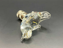 Load image into Gallery viewer, Lamp Finial, Clear GLASS BIRD-Polished Nickel Base