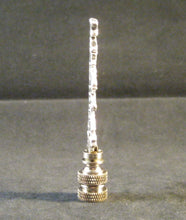 Load image into Gallery viewer, Holiday-Christmas Lamp Finial, CHRISTMAS TREE-Antique Silver Finish, Detailed metal casting