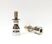 Load image into Gallery viewer, Lamp Shade/Finial RISERS Lamp Parts-Solid Brass 1/4-27 to 1/4-27-(4 Heights, 3 Finishes Available) (1 Pc.)