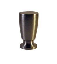 Load image into Gallery viewer, TAPERED TOP HAT Machined Solid Brass Lamp Finial Satin Nickel Finish, Detailed and Heavy