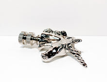 Load image into Gallery viewer, UNICORN Lamp Finial-Aged Brass or Polished Chrome Finish, Highly detailed metal casting (1Pc.)