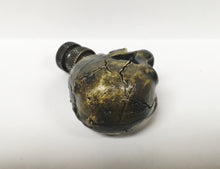 Load image into Gallery viewer, SKULL Lamp Finial, Aged Brass, Polished Gold or Chrome Finish, Highly detailed metal casting (1Pc.)