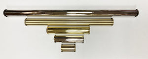 Lamp TUBE/PIPE-Available in 5 Lengths, 3 Plated Finishes, 2 Diameters-Sold Individually (1-PC.)