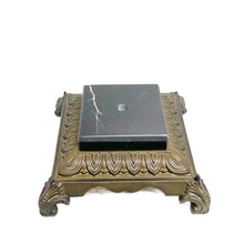 Load image into Gallery viewer, METAL/MARBLE LAMP BASES-3 Styles-Restoration Bronze Finish-Blk or Wht Marble (1-Pc)