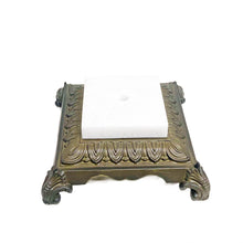 Load image into Gallery viewer, METAL/MARBLE LAMP BASES-3 Styles-Restoration Bronze Finish-Blk or Wht Marble (1-Pc)