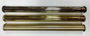 Lamp TUBE/PIPE-Available in 5 Lengths, 3 Plated Finishes, 2 Diameters-Sold Individually (1-PC.)