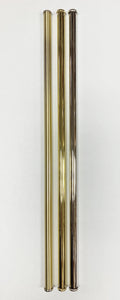 Lamp TUBE/PIPE-Available in 5 Lengths, 3 Plated Finishes, 2 Diameters-Sold Individually (1-PC.)