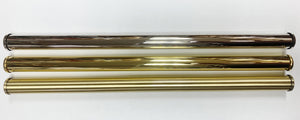 Lamp TUBE/PIPE-Available in 5 Lengths, 3 Plated Finishes, 2 Diameters-Sold Individually (1-PC.)