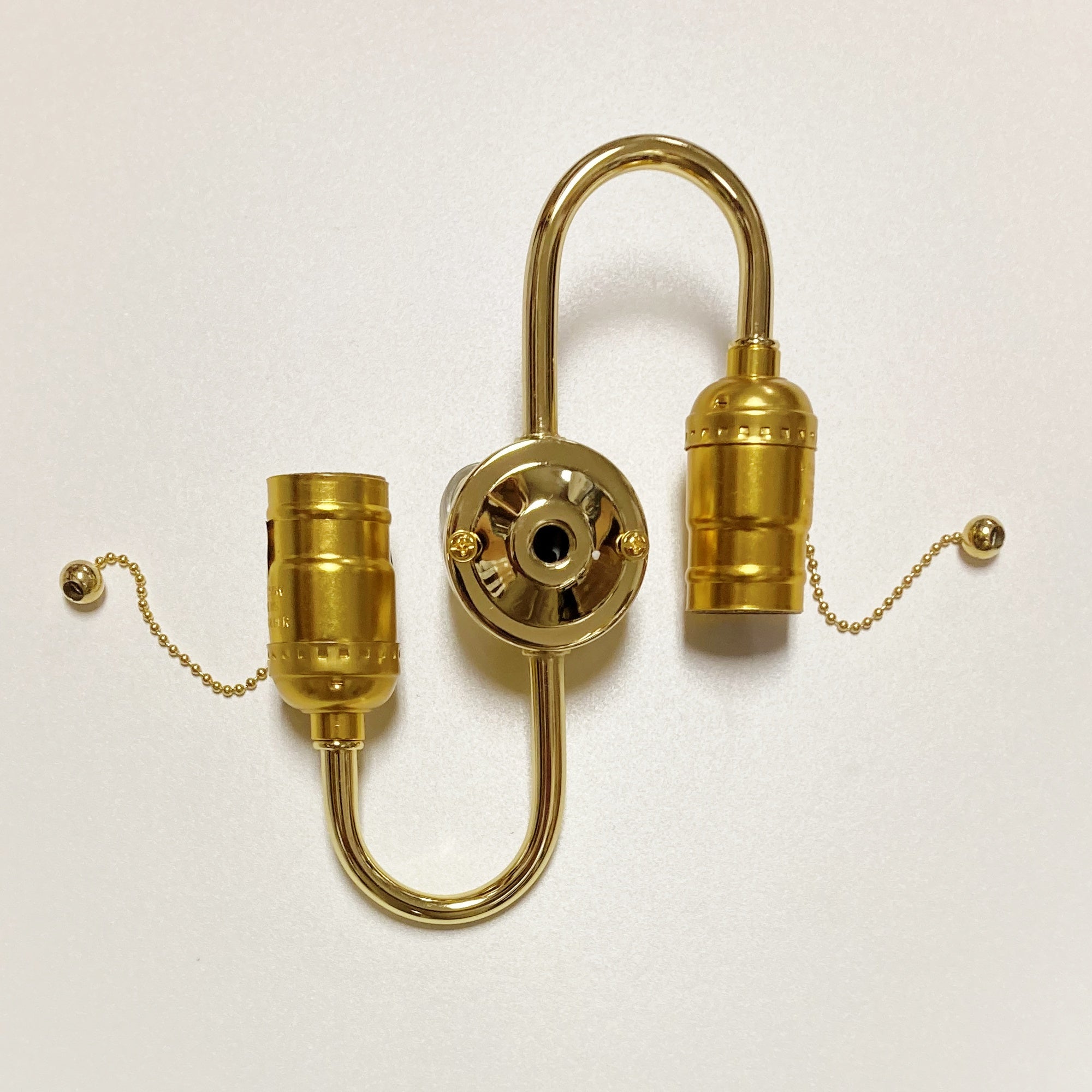 Leviton 4017-D2F Pull Chain Two Light Cluster Twin Light Socket