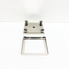 Load image into Gallery viewer, FOOTED METAL LAMP/SCULPTURE BASE W/ Top Ring-Multiple Sizes-Sold Individually