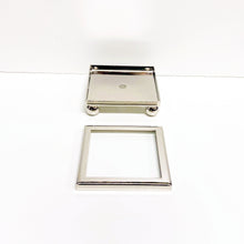 Load image into Gallery viewer, FOOTED METAL LAMP/SCULPTURE BASE W/ Top Ring-Multiple Sizes-Sold Individually