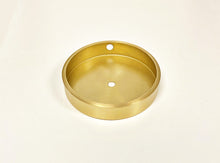 Load image into Gallery viewer, BRASS LAMP BASES-Round-5&quot;,6&quot;,7&quot; or 8&quot;  Available in 2 Finishes: LB or PN (1 Pc.)