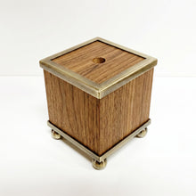 Load image into Gallery viewer, FOOTED METAL LAMP/SCULPTURE BASE W/ Top Ring-Multiple Sizes-Sold Individually