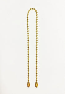 BEADED PULL CHAIN-Socket/Fan-Pull Chains, Available in 4 Finishes-3 Lengths