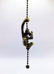 Animal/Classic Design Fan/Socket PULL CHAINS-w/#6 Beaded Chain (1 Pc.)