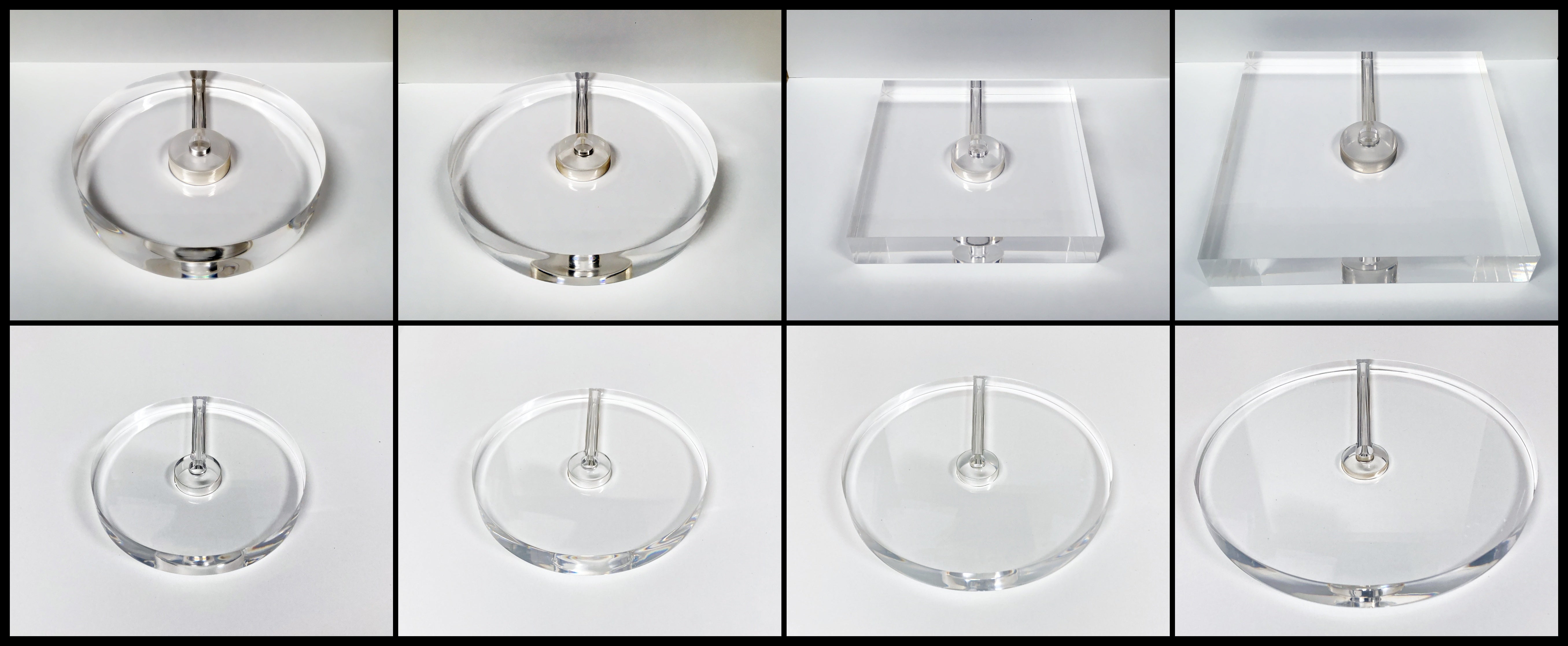 Perspex lamp base 2025