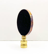 Load image into Gallery viewer, HALLOWEEN Lamp Finial-Optic Crystal-Round or Square-AvailableI In 4-Base Finishes (1-Pc.)