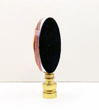 Load image into Gallery viewer, HALLOWEEN Lamp Finial-Optic Crystal-Round or Square-AvailableI In 4-Base Finishes (1-Pc.)