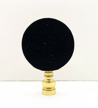 Load image into Gallery viewer, HALLOWEEN Lamp Finial-Optic Crystal-Round or Square-AvailableI In 4-Base Finishes (1-Pc.)