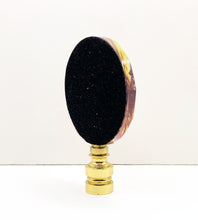 Load image into Gallery viewer, HALLOWEEN Lamp Finial-Optic Crystal-Round or Square-AvailableI In 4-Base Finishes (1-Pc.)