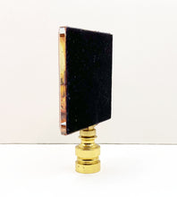 Load image into Gallery viewer, HALLOWEEN Lamp Finial-Optic Crystal-Round or Square-AvailableI In 4-Base Finishes (1-Pc.)