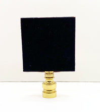 Load image into Gallery viewer, HALLOWEEN Lamp Finial-Optic Crystal-Round or Square-AvailableI In 4-Base Finishes (1-Pc.)