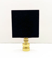 Load image into Gallery viewer, HALLOWEEN Lamp Finial-Optic Crystal-Round or Square-AvailableI In 4-Base Finishes (1-Pc.)