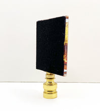 Load image into Gallery viewer, HALLOWEEN Lamp Finial-Optic Crystal-Round or Square-AvailableI In 4-Base Finishes (1-Pc.)