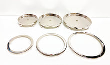 Load image into Gallery viewer, FOOTED METAL LAMP/SCULPTURE BASE W/ Top Ring-Multiple Sizes-Sold Individually