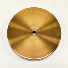 Load image into Gallery viewer, METAL LAMP BASES-Round or Square, 5&quot; and 6&quot;, Available in 4 Finishes: AB, PB, PN and MBK (1 Pc.)
