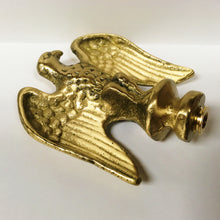 Load image into Gallery viewer, EAGLE Solid Cast Brass Lamp Finial, Heavy and Detailed w/Dual Threads