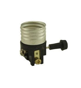 HIGH-LOW-OFF Turn Knob Dimmer Replacement MB Socket/Electrolier Interior