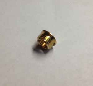 Lamp Finial REDUCER Lamp Parts-1/8 IP to 1/4-27 Solid Brass (1-PC.)