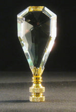 Load image into Gallery viewer, CRYSTAL ARCTIC ICE-Lamp Finial-Clear, Polished Brass Finish