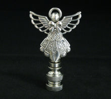 Load image into Gallery viewer, ANGEL Cast Metal Lamp Finials-6 Colors Available (1 Pc.)-Antique Silver Finish