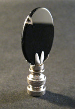 Load image into Gallery viewer, BLACK Agate Lamp Finial with PB, SN or AB Base (1-PC.)