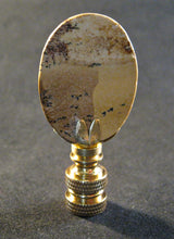 Load image into Gallery viewer, PICTURE JASPER Stone Lamp Finial with PB, SN or AB Base (1-PC.)