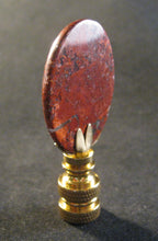 Load image into Gallery viewer, BRECCIATED JASPER-B Stone Lamp Finial with PB, SN or AB Base (1-PC.)