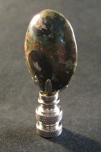 Load image into Gallery viewer, NATURAL JASPER Stone Lamp Finial with PB, SN or AB Base (1-PC.)