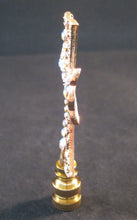 Load image into Gallery viewer, PATONCE CROSS AB Rhinestone Lamp Finial-Gold, Polished Brass Base