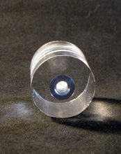 Load image into Gallery viewer, ACRYLIC CYLINDER Lamp Finial 1-1/2&quot;H-Clear, Transitional