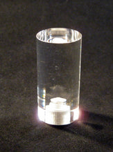 Load image into Gallery viewer, ACRYLIC CYLINDER Lamp Finial-2&quot;H-Clear, Transitional