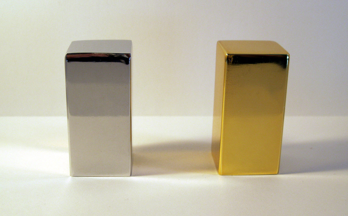 RECTANGULAR CUBE Metal Lamp Finial-2 Finishes Available (1-Pc.) – Lamp ...